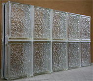 Prefab glass block vent - Glass Blocks of St. Louis